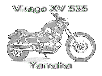 yamaha xv 535 virago custom saddle