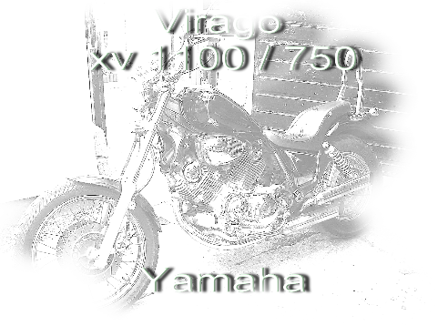 Yamaha Virago xv 750, xv 1100 sitzbank