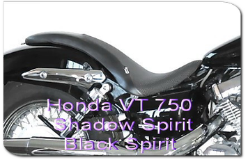 custom seats for honda shadow spirit, black spirit