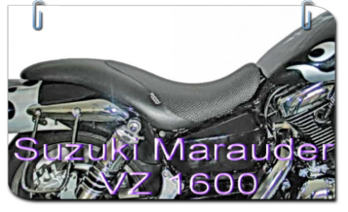 custom seat suzuki Marauder 1600  Intruder-Boulevard M 95