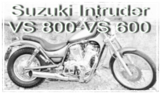 Suzuki Intruder vs 800, vs 600 sitzbank