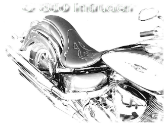 Custom seat for Suzuki c 800 vl