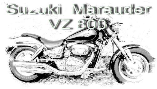 Suzuki vz 800 Marauder seat
